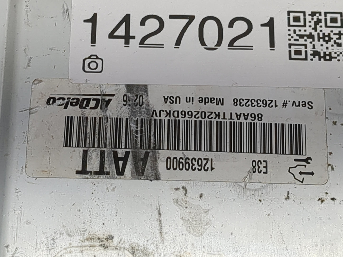 2010-2014 Chevrolet Suburban 1500 PCM Engine Control Computer ECU ECM PCU OEM P/N:12633238 12639900 Fits OEM Used Auto Parts