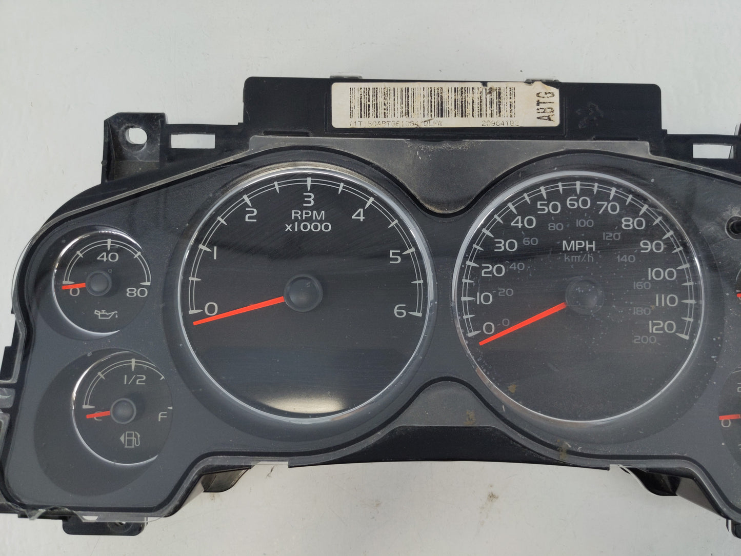 2011 Chevrolet Tahoe Instrument Cluster Speedometer Gauges P/N:28255338 Fits OEM Used Auto Parts - Oemusedautoparts1.com