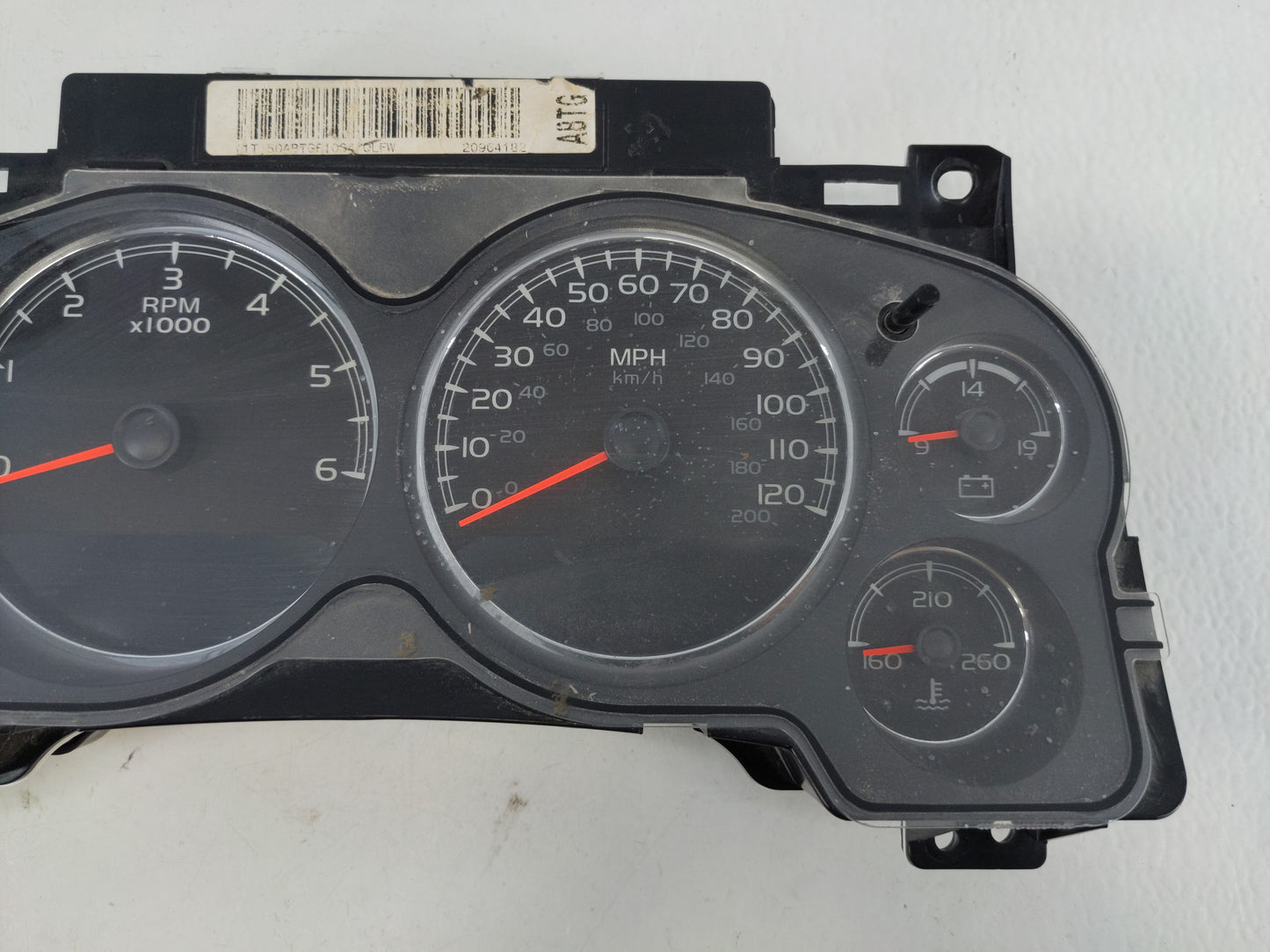 2011 Chevrolet Tahoe Instrument Cluster Speedometer Gauges P/N:28255338 Fits OEM Used Auto Parts - Oemusedautoparts1.com