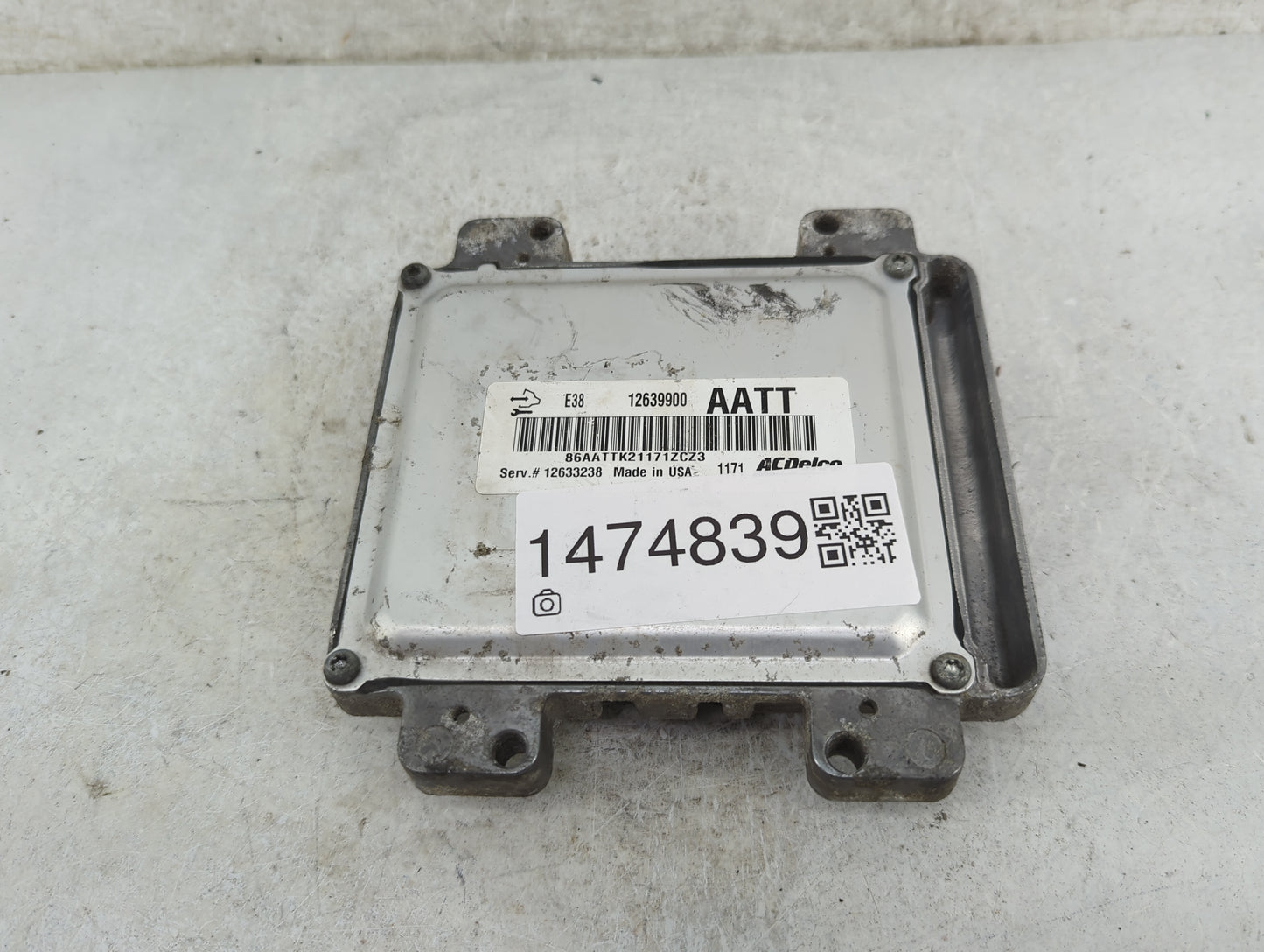 2010-2014 Chevrolet Tahoe PCM Engine Control Computer ECU ECM PCU OEM P/N:12639900 12633238 Fits OEM Used Auto Parts - Oemus