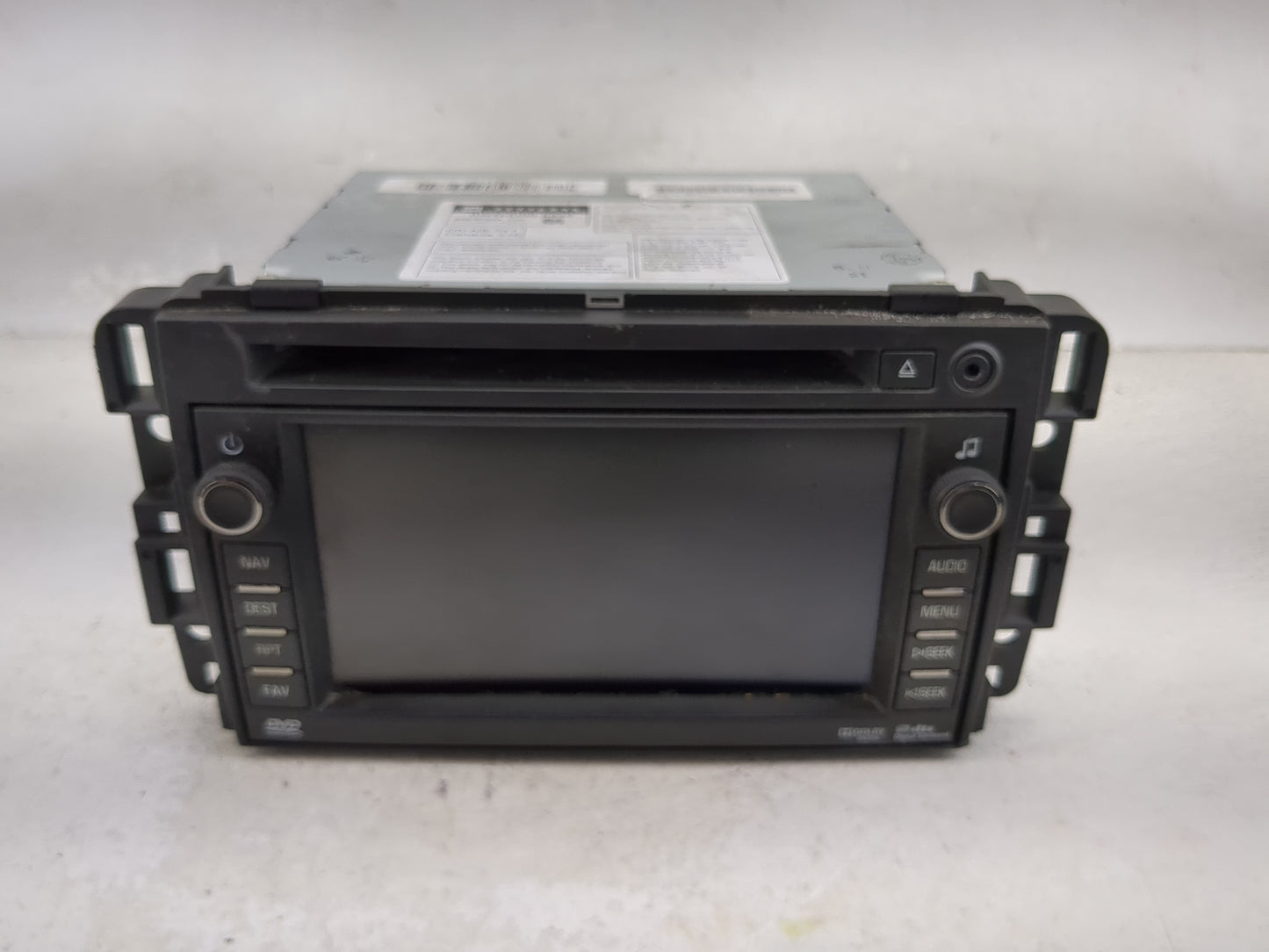 2011 Chevrolet Tahoe Radio AM FM Cd Player Receiver Replacement P/N:22776895 DW468100-6840 Fits OEM Used Auto Parts - Oemuse