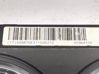 2009-2014 Chevrolet Tahoe Instrument Cluster Speedometer Gauges P/N:20964182 28255338 Miles: Fits OEM Used Auto Parts - Oemu