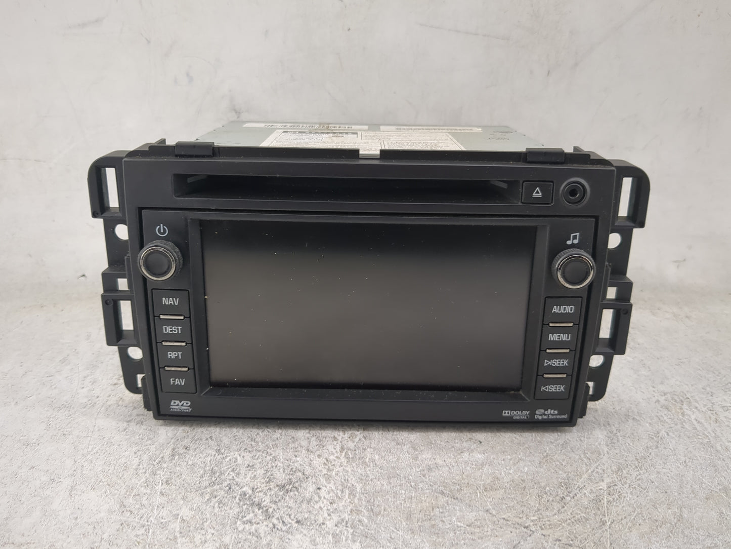 2011 Chevrolet Tahoe Radio AM FM Cd Player Receiver Replacement P/N:22776895 DW468100-6840 Fits OEM Used Auto Parts - Oemuse