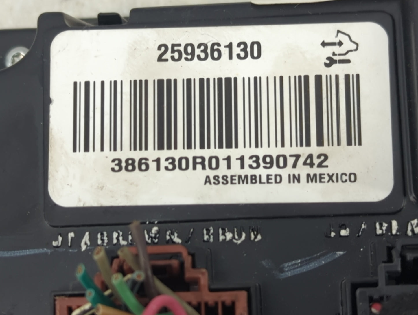 2007-2011 Chevrolet Tahoe Climate Control Module Temperature AC/Heater Replacement P/N:25936130 Fits Fits 2007 2008 2009 201