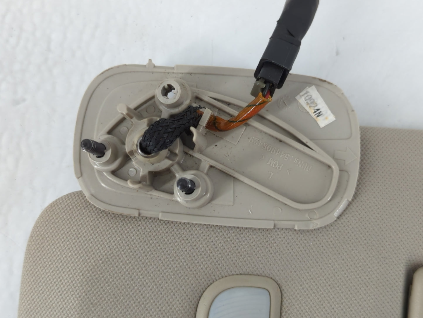 2007-2014 Chevrolet Tahoe Sun Visor Shade Replacement Driver Left Mirror Fits Fits 2007 2008 2009 2010 2011 2012 2013 2014 O