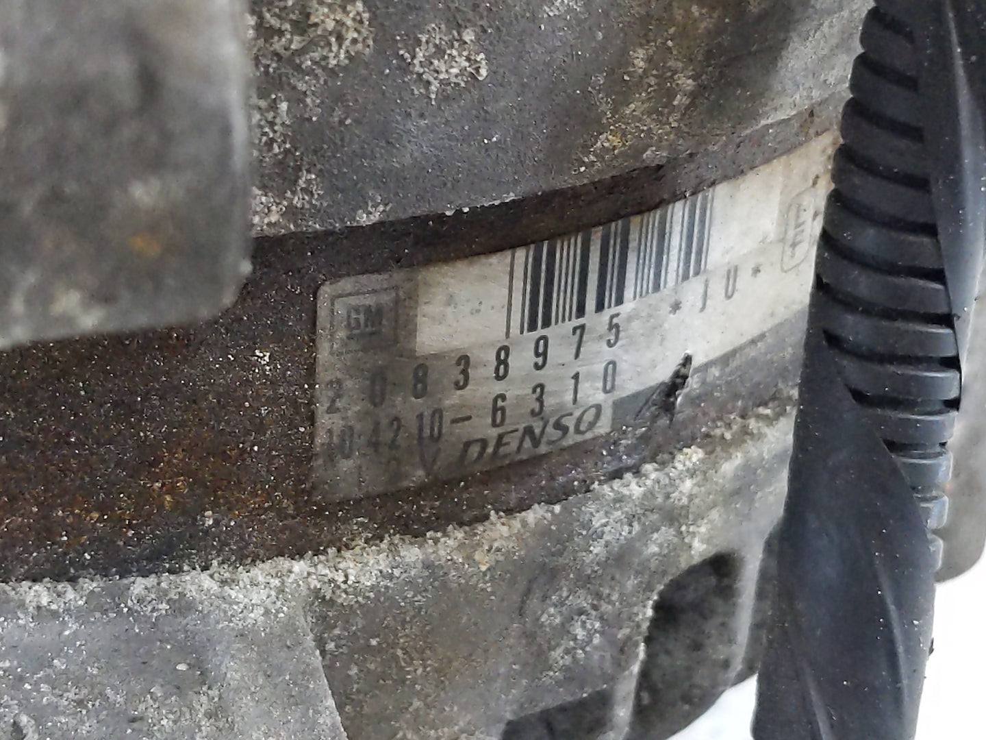 2013 Chevrolet Traverse Alternator Replacement Generator Charging Assembly Engine OEM P/N:20838975 Fits OEM Used Auto Parts 