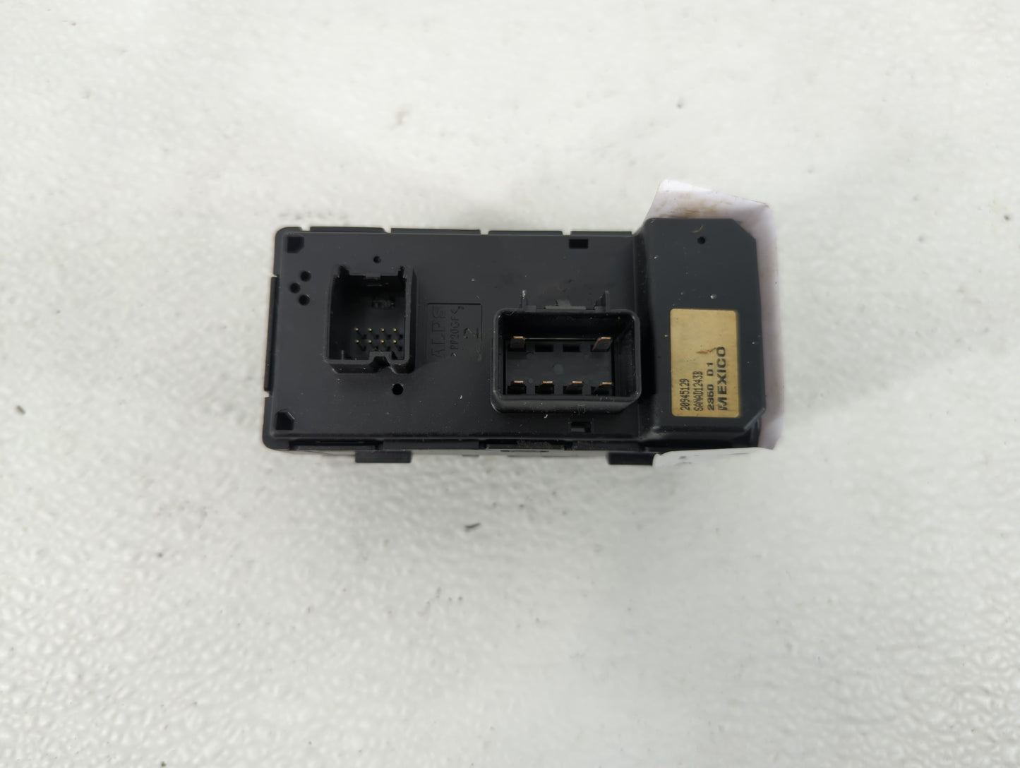 2011 Chevrolet Traverse Master Power Window Switch Replacement Driver Side Left P/N:20945129 Fits OEM Used Auto Parts - Oemu