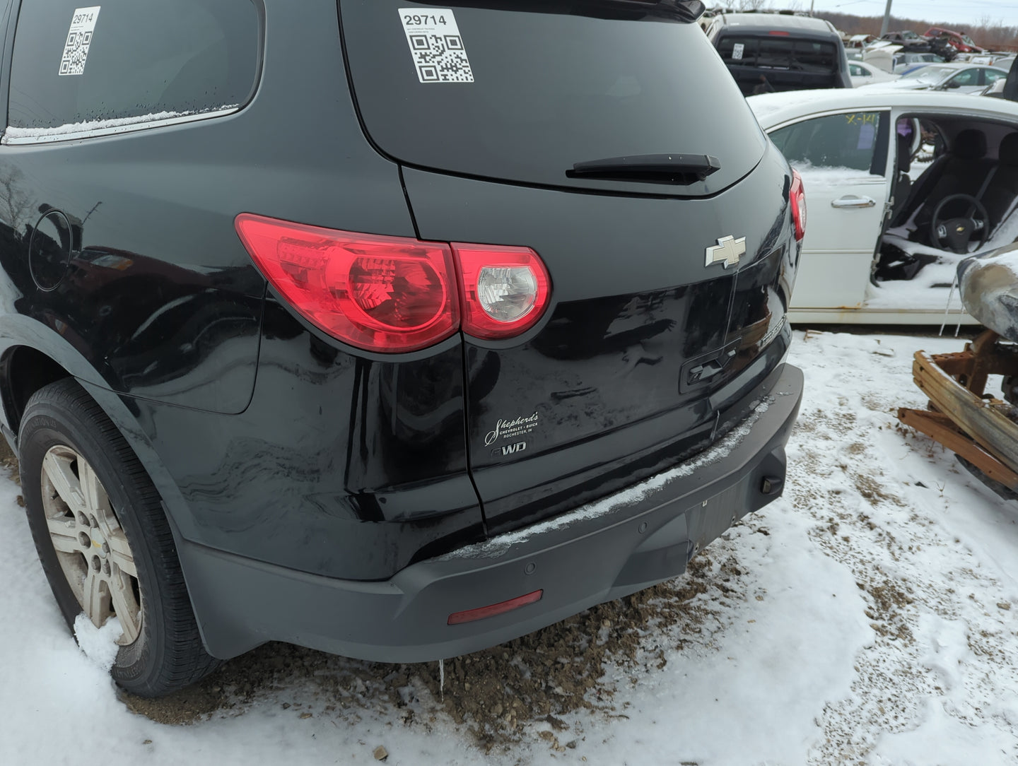 2011 Chevrolet Traverse Trunk/decklid/hatch/tailgate Oem - Oemusedautoparts1.com