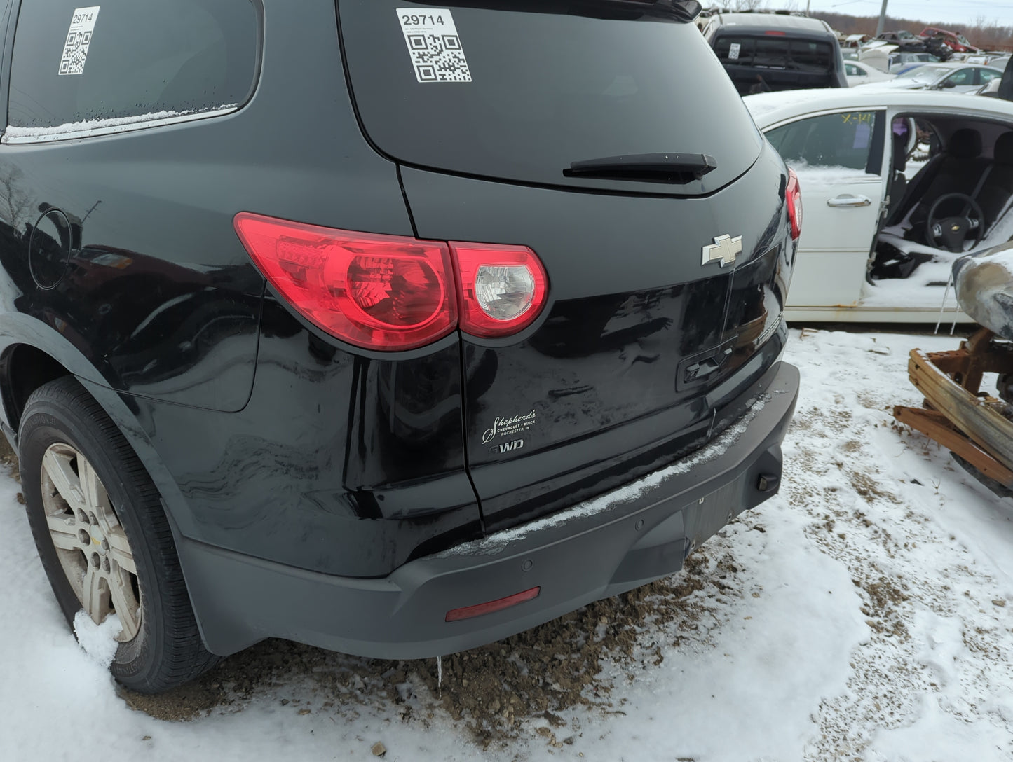 2011 Chevrolet Traverse Trunk/decklid/hatch/tailgate Oem - Oemusedautoparts1.com