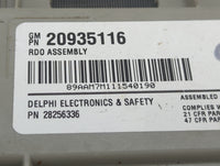 2011 Chevrolet Traverse Radio AM FM Cd Player Receiver Replacement P/N:20935116 Fits OEM Used Auto Parts - Oemusedautoparts1