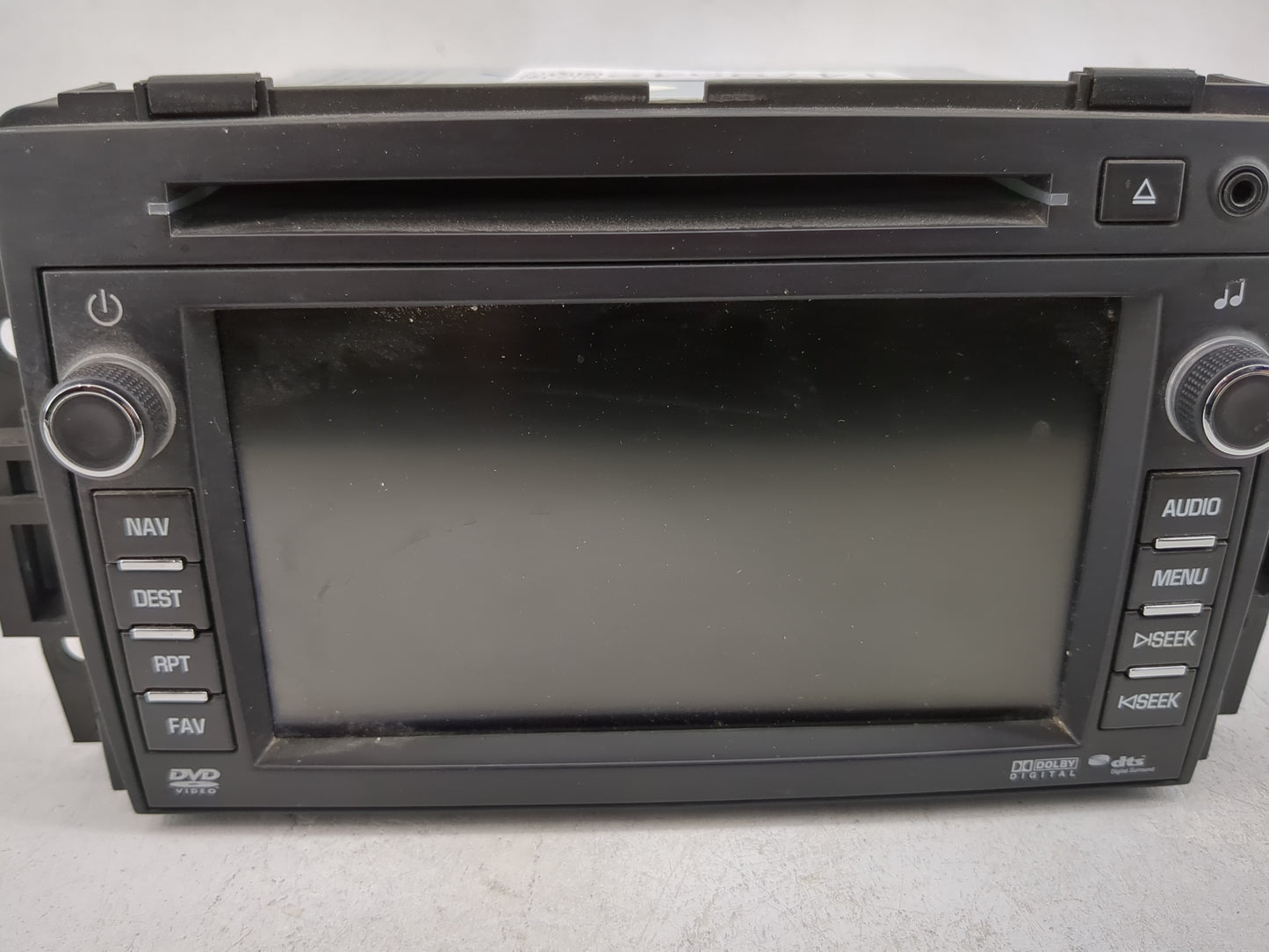 2011 Chevrolet Traverse Radio AM FM Cd Player Receiver Replacement P/N:22739332 11GMT967BTNAV2, 28278296 Fits OEM Used Auto 