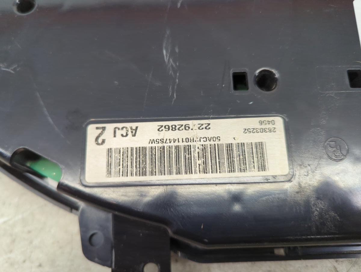 2009-2013 Chevrolet Traverse Instrument Cluster Speedometer Gauges P/N:28303252 22792862 Miles: Fits Fits 2009 2010 2011 201