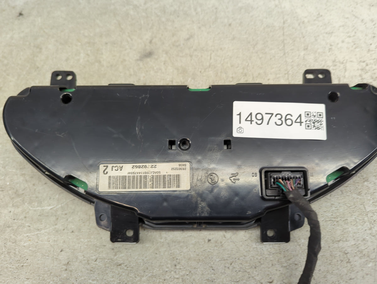 2011 Chevrolet Traverse Instrument Cluster Speedometer Gauges P/N:28303252 22792862, 50AC0J7B011447SSW Miles: Fits OEM Used 