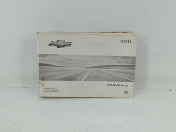 2011 Chevrolet Traverse Owners Manual Book Guide OEM Used Auto Parts - Oemusedautoparts1.com