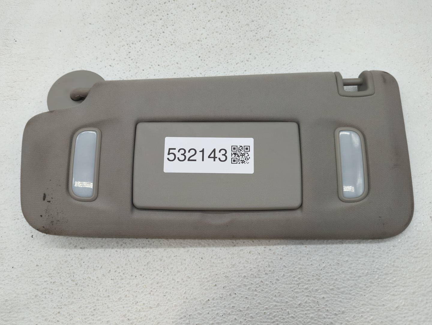 2011 Chevrolet Traverse Sun Visor Shade Replacement Driver Left Mirror Fits OEM Used Auto Parts - Oemusedautoparts1.com