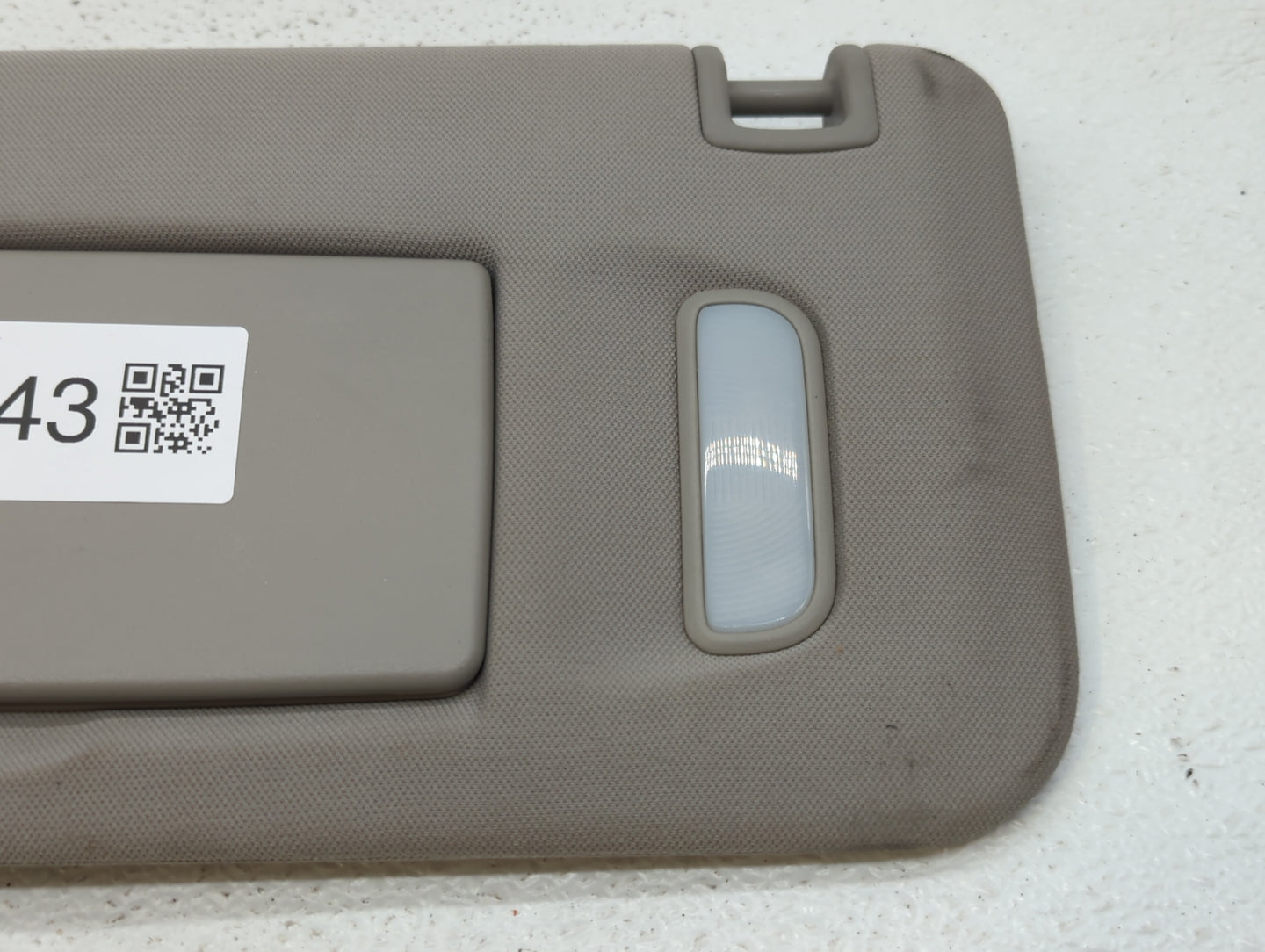 2011 Chevrolet Traverse Sun Visor Shade Replacement Driver Left Mirror Fits OEM Used Auto Parts - Oemusedautoparts1.com