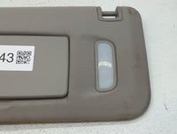 2011 Chevrolet Traverse Sun Visor Shade Replacement Driver Left Mirror Fits OEM Used Auto Parts - Oemusedautoparts1.com