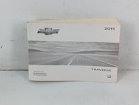 2011 Chevrolet Traverse Owners Manual Book Guide P/N:20759682 A OEM Used Auto Parts - Oemusedautoparts1.com