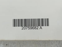 2011 Chevrolet Traverse Owners Manual Book Guide P/N:20759682 A OEM Used Auto Parts - Oemusedautoparts1.com