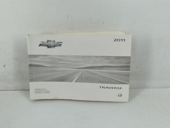 compare product 2011 Chevrolet Traverse Owners Manual Book Guide P/N:20759682 A OEM Used Auto Parts