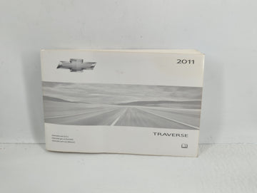2011 Chevrolet Traverse Owners Manual Book Guide P/N:20759682 A OEM Used Auto Parts - Oemusedautoparts1.com