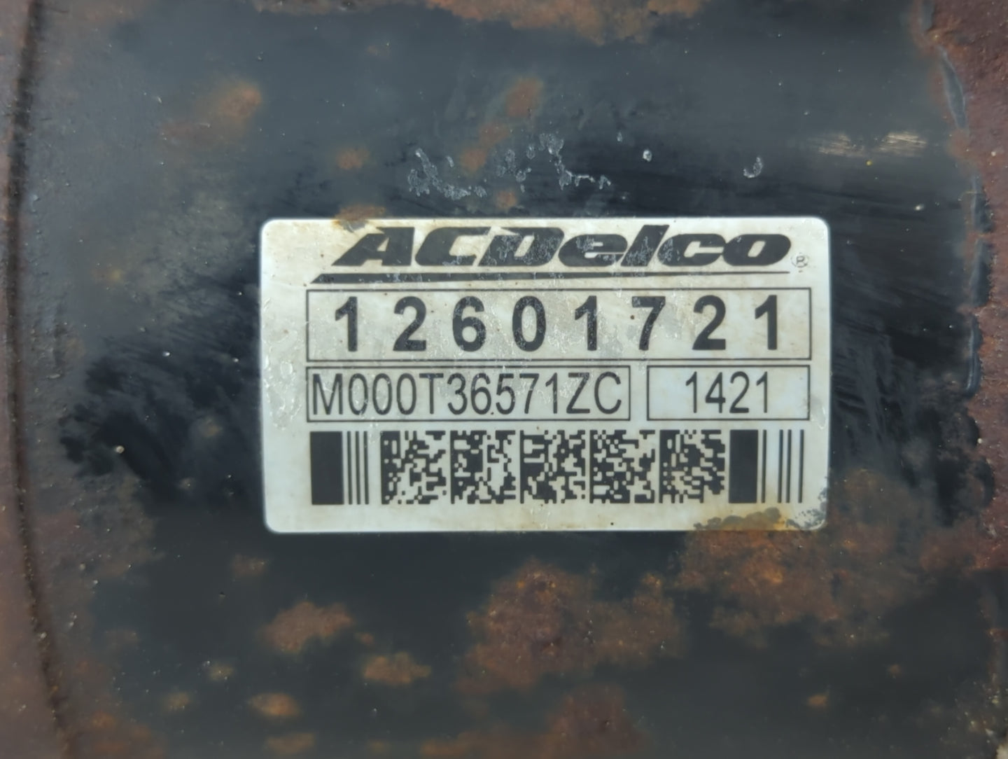 2011 Chevrolet Traverse Car Starter Motor Solenoid OEM P/N:12601721 Fits OEM Used Auto Parts - Oemusedautoparts1.com
