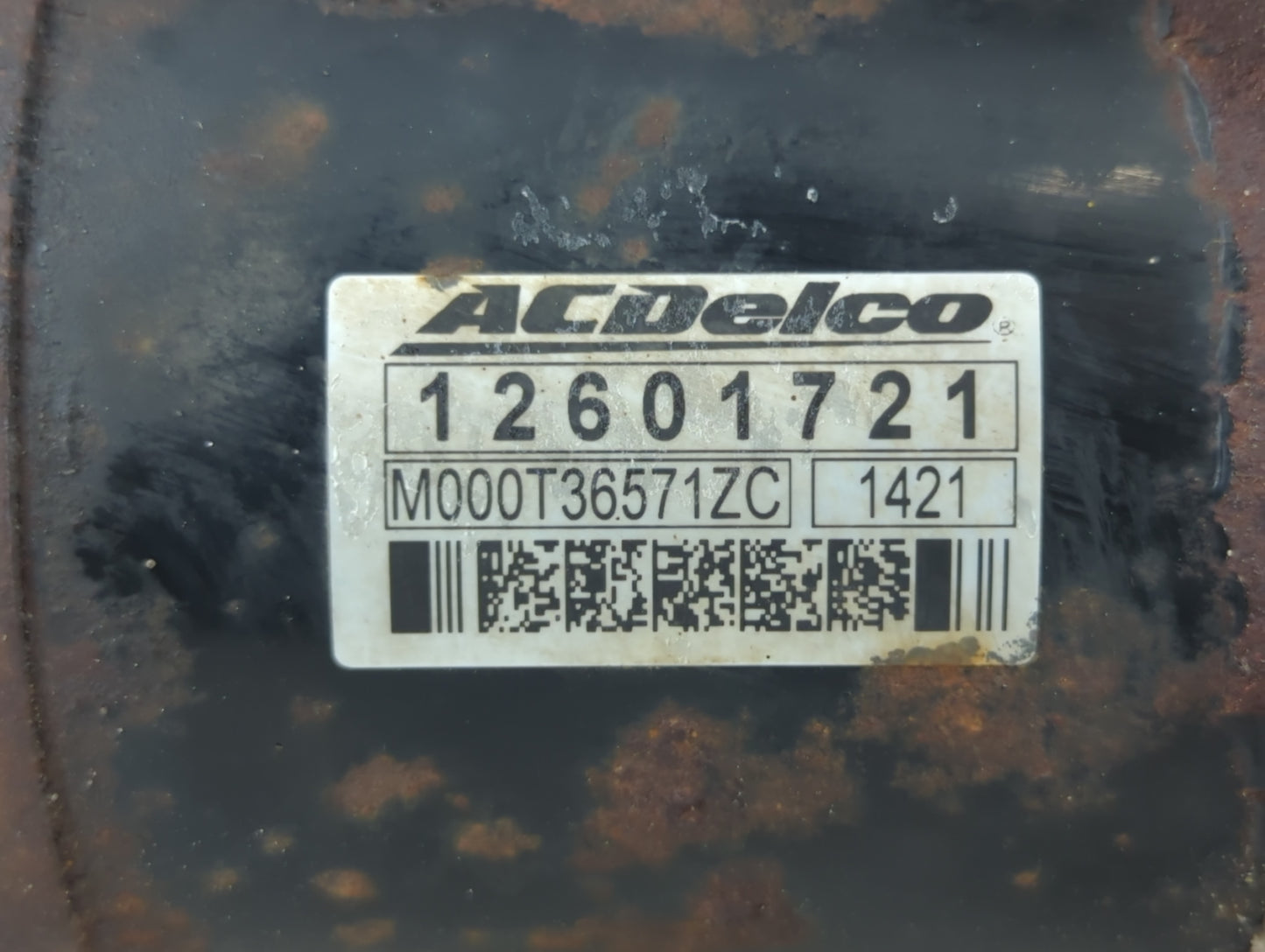 2011 Chevrolet Traverse Car Starter Motor Solenoid OEM P/N:12601721 Fits OEM Used Auto Parts - Oemusedautoparts1.com