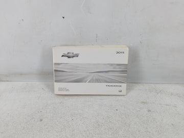 2011 Chevrolet Traverse Owners Manual Book Guide P/N:20759682 B OEM Used Auto Parts - Oemusedautoparts1.com