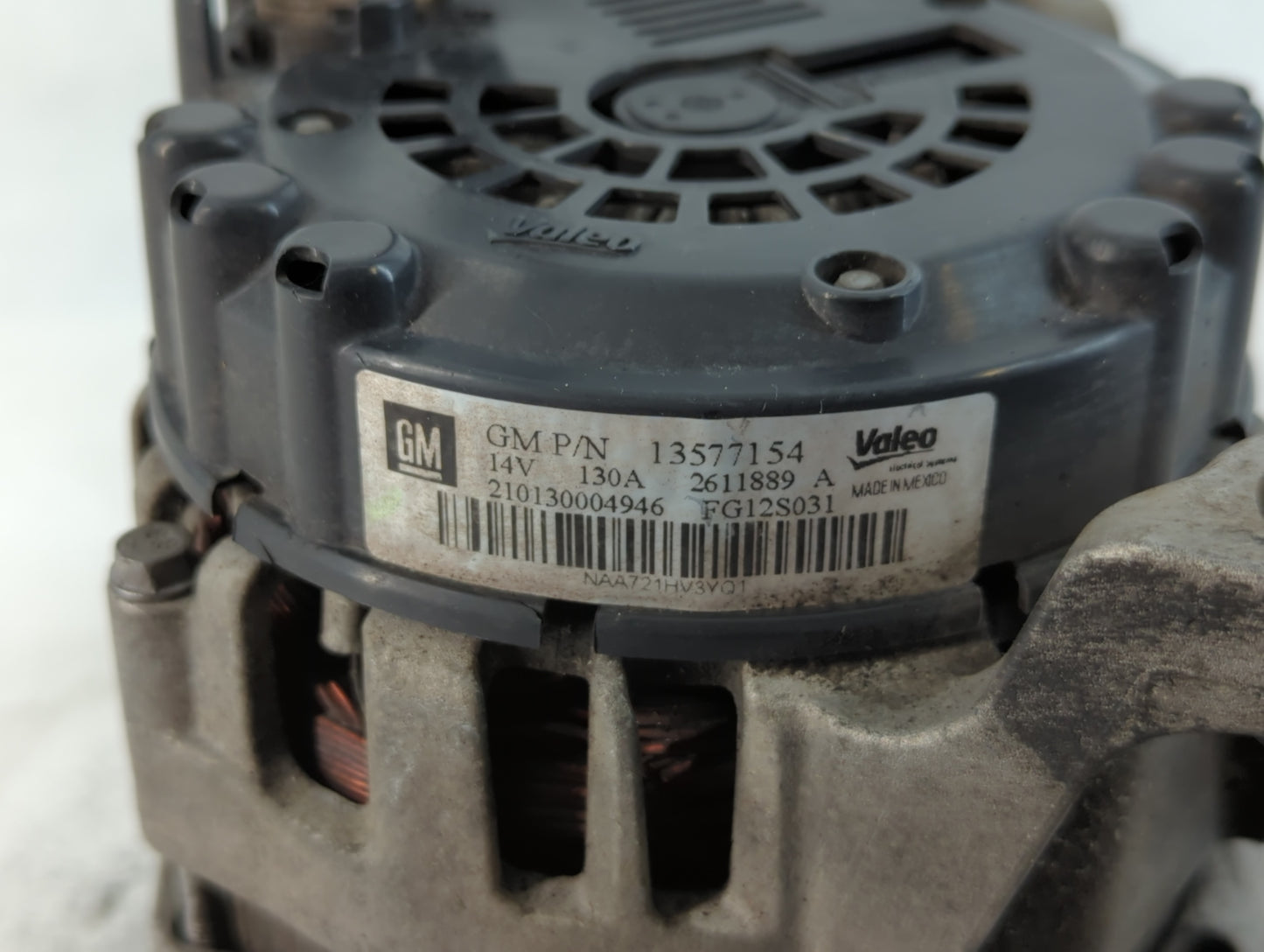 2013-2021 Chevrolet Trax Alternator Replacement Generator Charging Assembly Engine OEM P/N:2611889 A 13577154 Fits OEM Used 