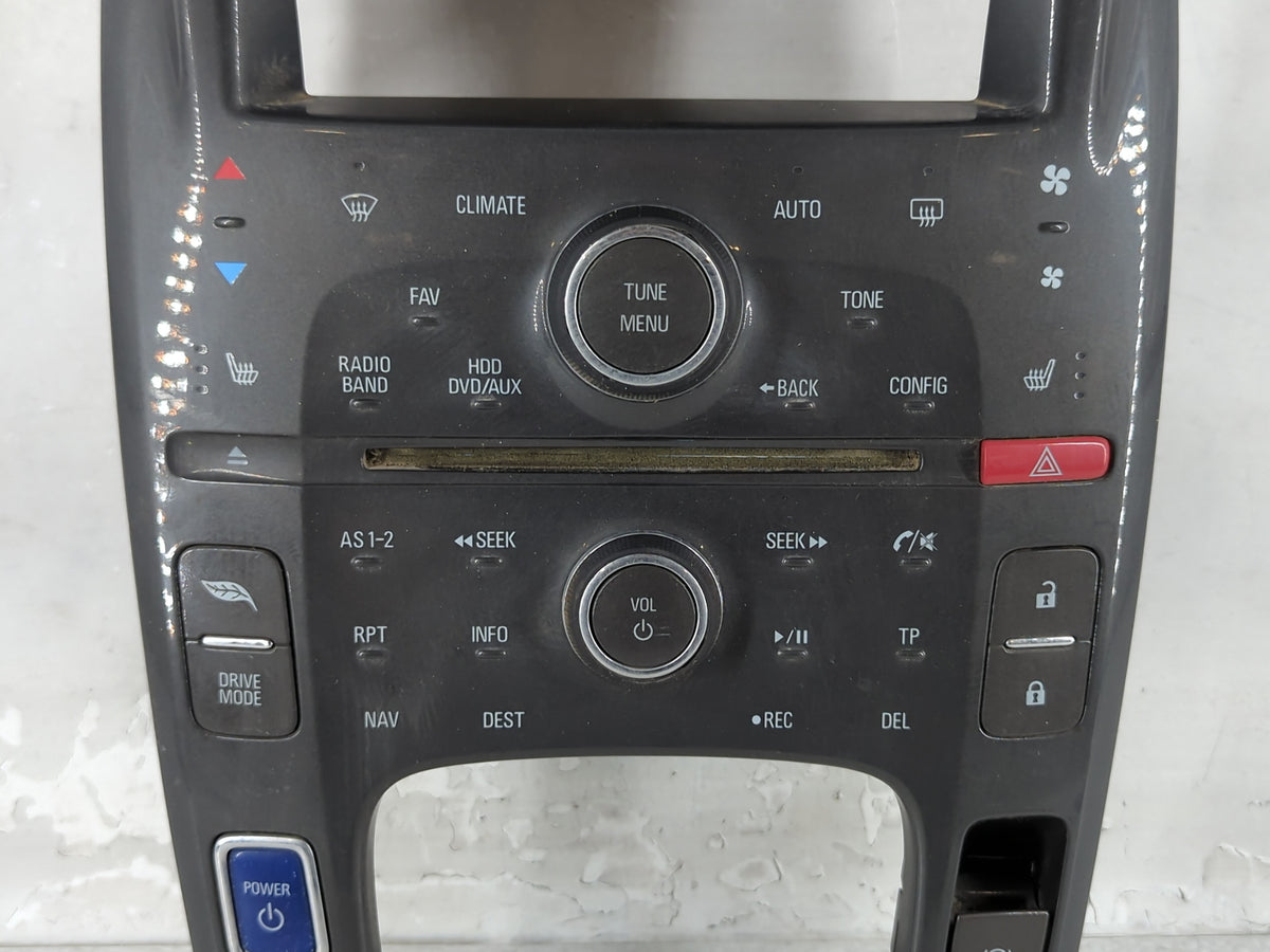 2011 Chevrolet Volt Radio AM FM Cd Player Receiver Replacement P/N:22850070 OEM Used Auto Parts - Oemusedautoparts1.com