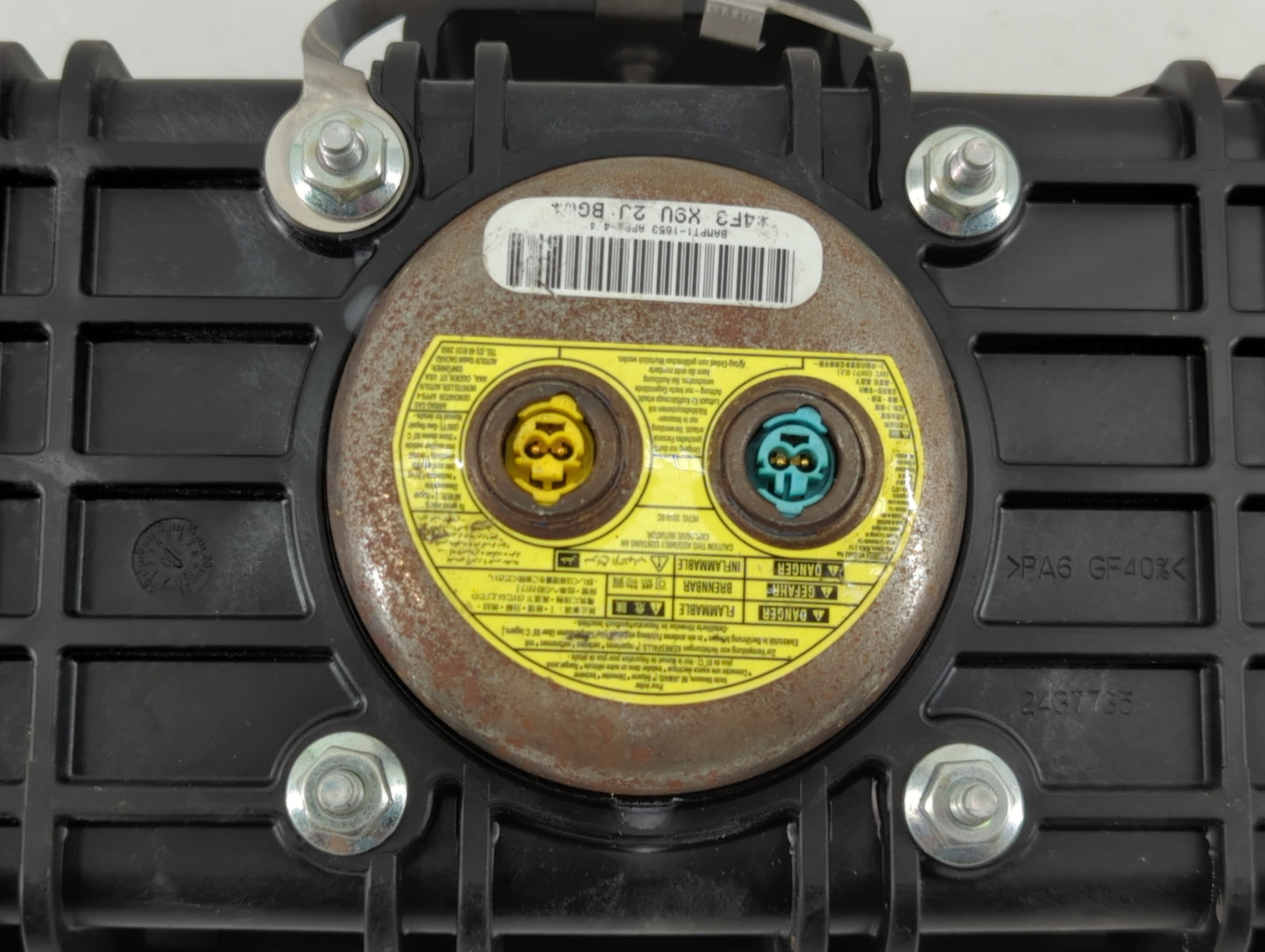 2011 Chevrolet Volt Air Bag Passenger Right Dashboard OEM P/N:4F3 X9U 2J Fits OEM Used Auto Parts - Oemusedautoparts1.com