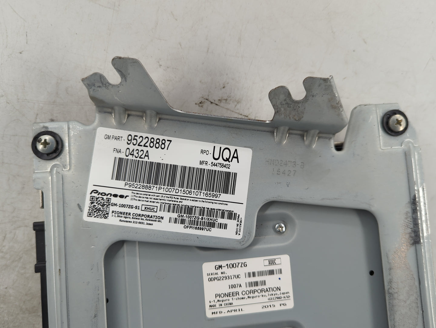 Radios and CD Changers 2016 CHEVROLET CRUZE CRUZE - Oemusedautoparts1.com