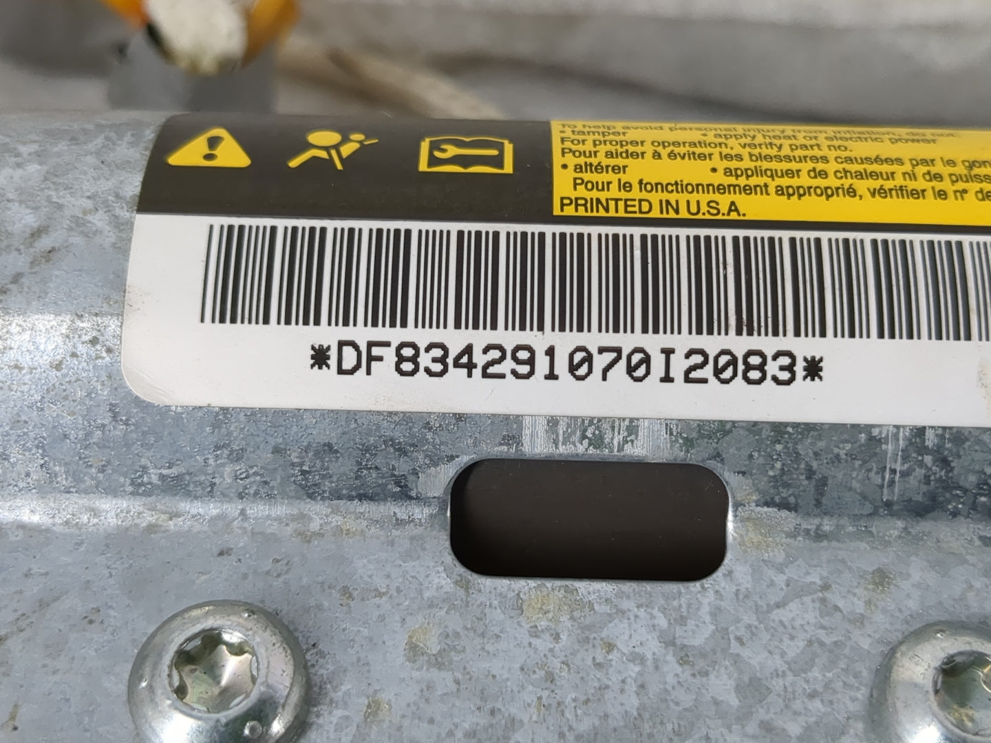 Chevrolet Impala (80 & Up) Impala Driver Curtain Air Bag Oem - Oemusedautoparts1.com