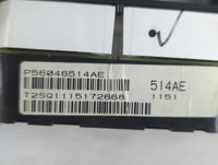 2011-2014 Chrysler 200 Instrument Cluster Speedometer Gauges P/N:P56046514AE Fits Fits 2011 2012 2013 2014 OEM Used Auto Par