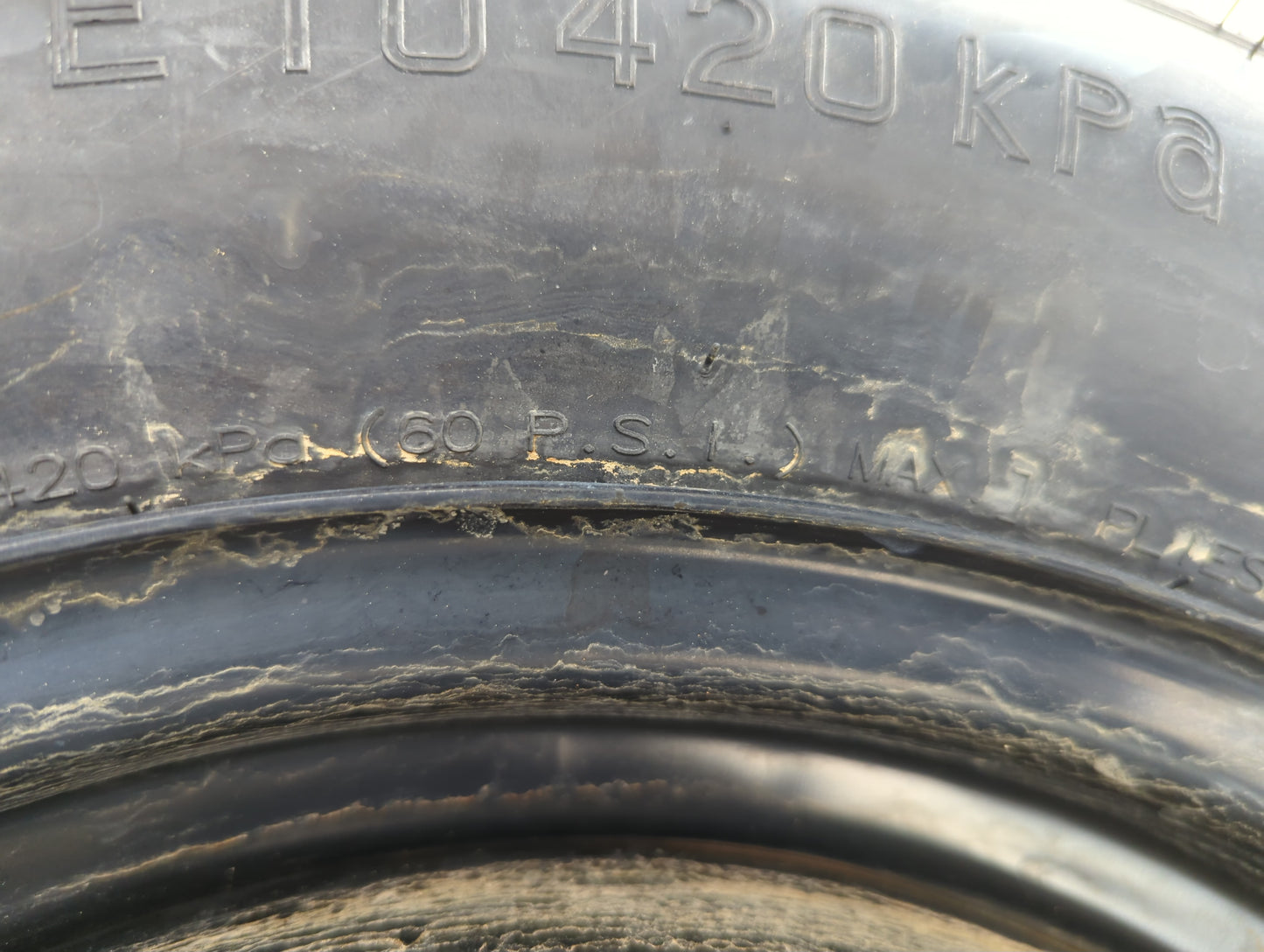 2011-2014 Chrysler 200 Spare Donut Tire Wheel Rim Oem - Oemusedautoparts1.com