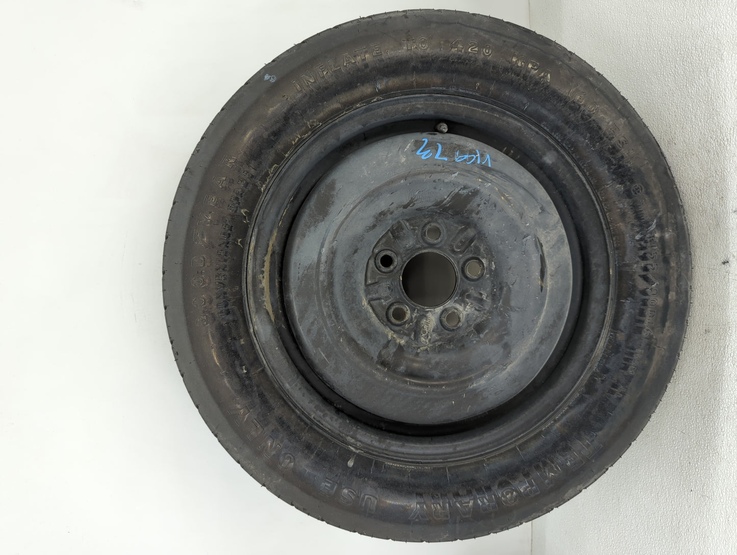 2011-2014 Chrysler 200 Spare Donut Tire Wheel Rim Oem - Oemusedautoparts1.com