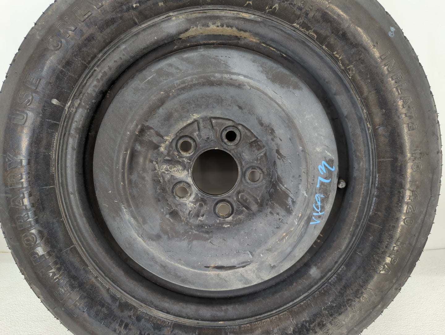2011-2014 Chrysler 200 Spare Donut Tire Wheel Rim Oem - Oemusedautoparts1.com