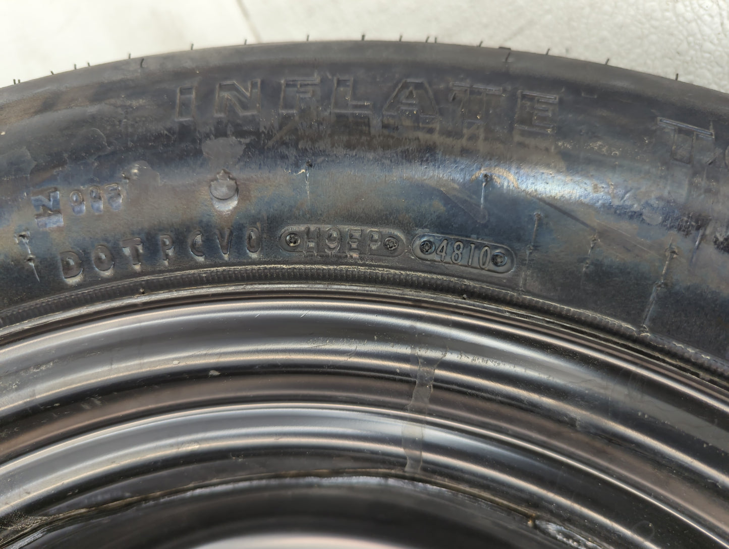 2011-2014 Chrysler 200 Spare Donut Tire Wheel Rim Oem - Oemusedautoparts1.com