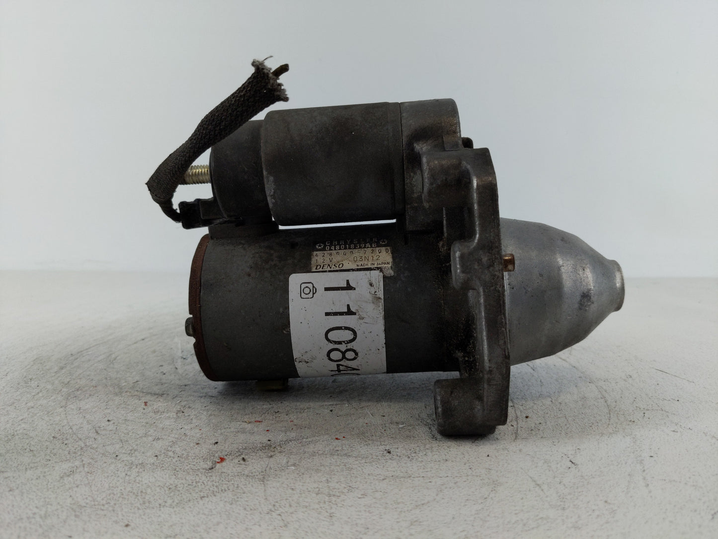 2011-2014 Chrysler 200 Car Starter Motor Solenoid OEM P/N:428000-7200 04801839AB Fits Fits 2011 2012 2013 2014 OEM Used Auto
