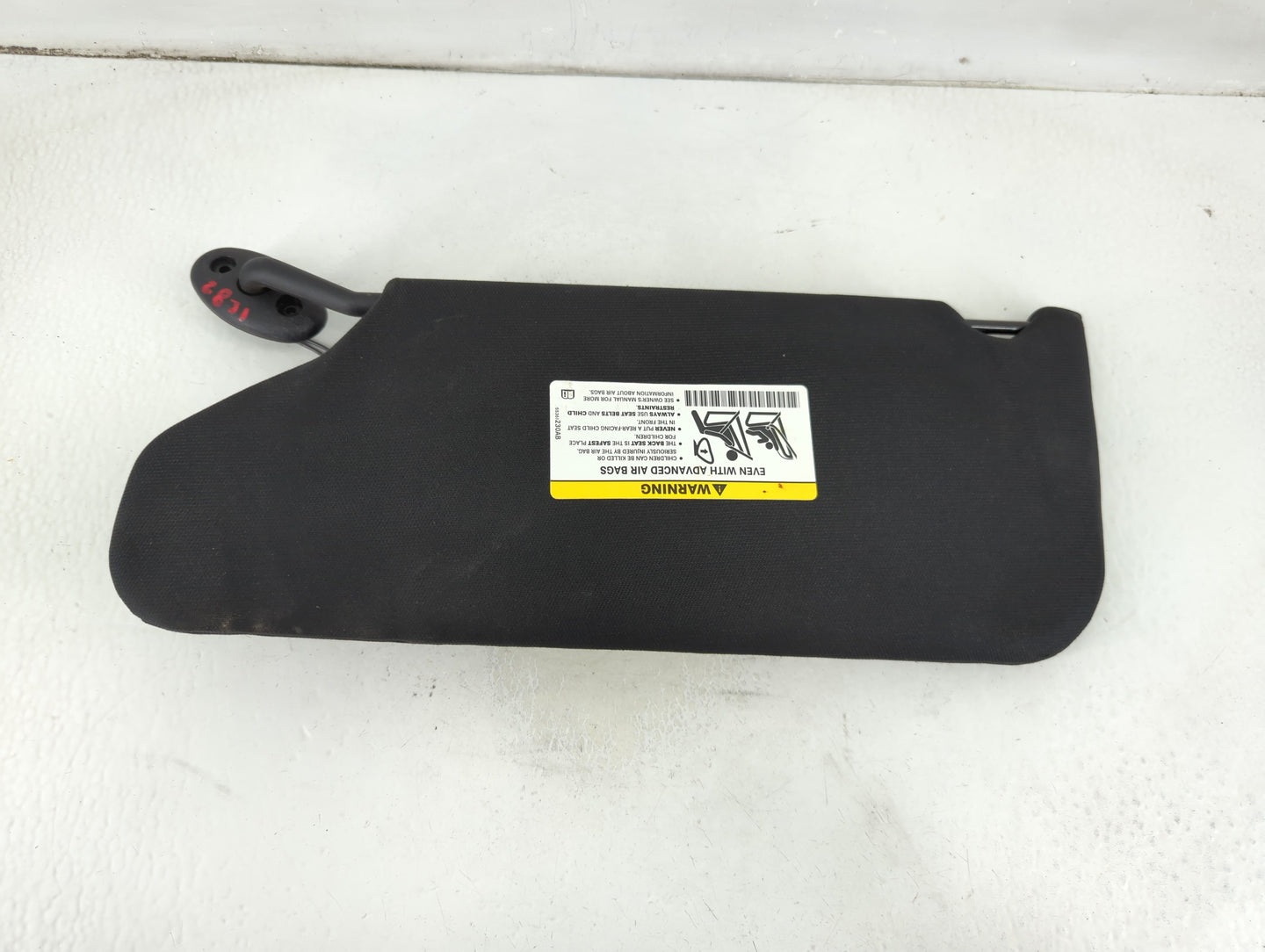2011-2014 Chrysler 200 Sun Visor Shade Replacement Passenger Right Mirror Fits Fits 2011 2012 2013 2014 OEM Used Auto Parts 