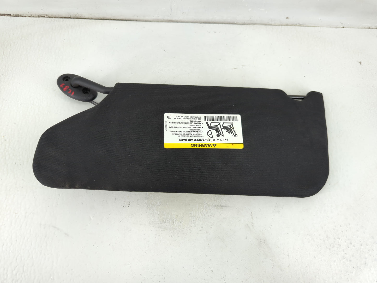 2011-2014 Chrysler 200 Sun Visor Shade Replacement Passenger Right Mirror Fits Fits 2011 2012 2013 2014 OEM Used Auto Parts 