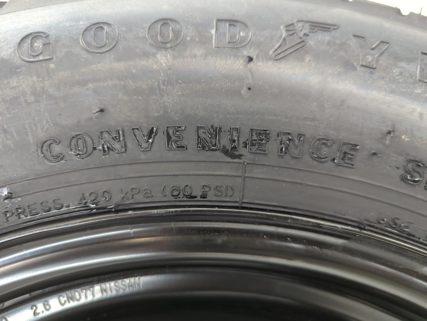 2011-2014 Chrysler 200 Spare Donut Tire Wheel Rim Oem - Oemusedautoparts1.com