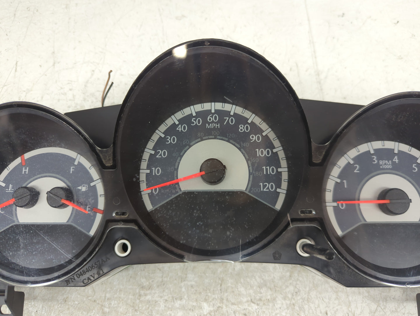 2011-2014 Chrysler 200 Instrument Cluster Speedometer Gauges P/N:04840659AA Fits Fits 2011 2012 2013 2014 OEM Used Auto Part