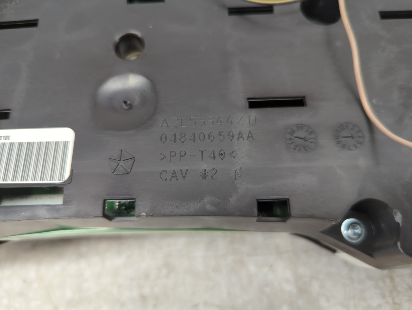 2011-2014 Chrysler 200 Instrument Cluster Speedometer Gauges P/N:04840659AA Fits Fits 2011 2012 2013 2014 OEM Used Auto Part