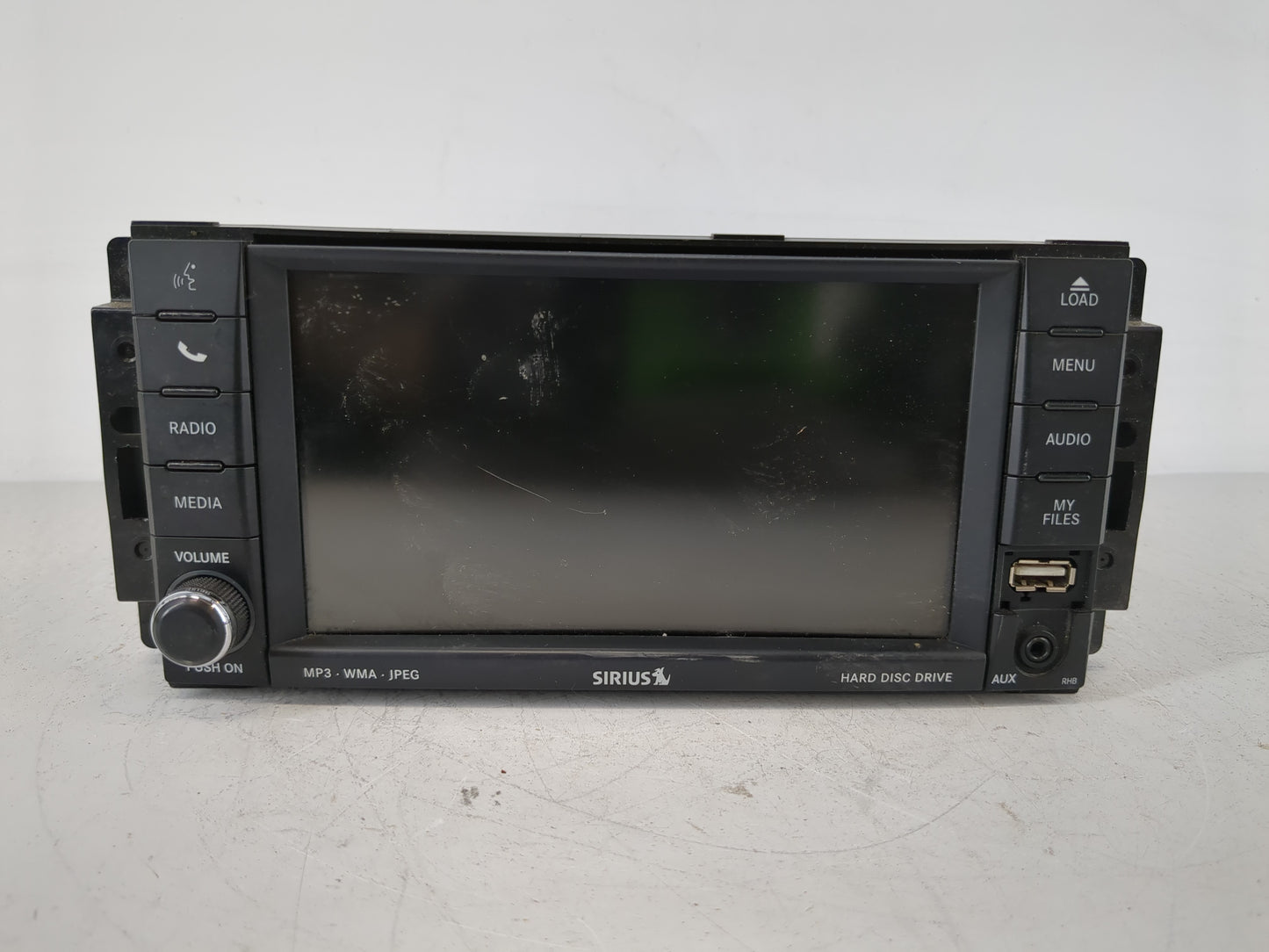 2011-2012 Chrysler 200 Radio AM FM Cd Player Receiver Replacement P/N:P05064836AG Fits Fits 2011 2012 OEM Used Auto Parts - 