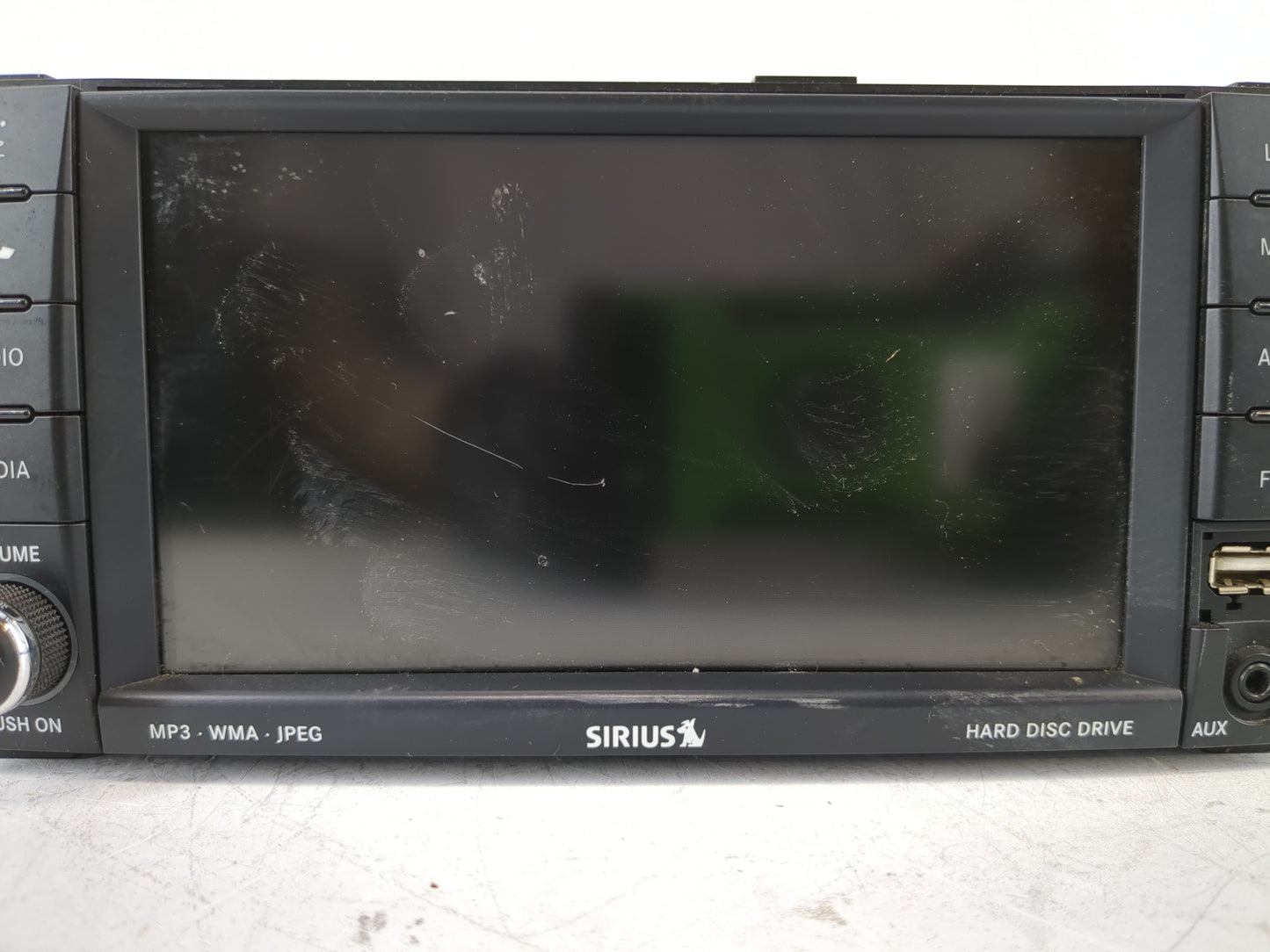 2011-2012 Chrysler 200 Radio AM FM Cd Player Receiver Replacement P/N:P05064836AG Fits Fits 2011 2012 OEM Used Auto Parts - 