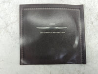 2011 Chrysler 200 Owners Manual Book Guide OEM Used Auto Parts - Oemusedautoparts1.com