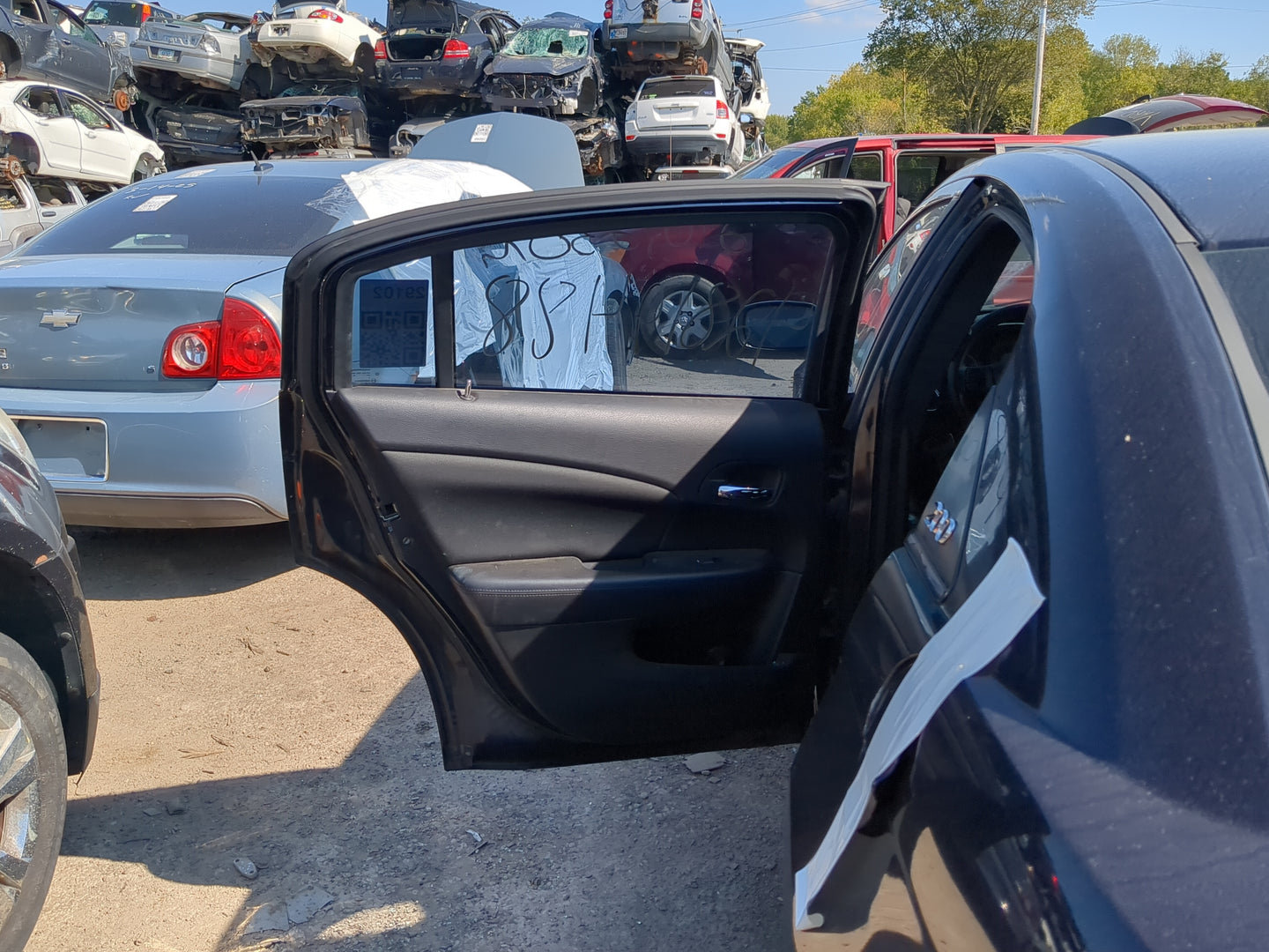 2011-2014 Chrysler 200 Driver Rear Door Oem - Oemusedautoparts1.com