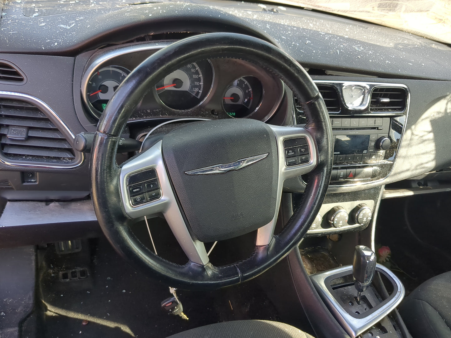 2011-2014 Chrysler 200 Air Bag Driver Left Steering Wheel Mounted - Oemusedautoparts1.com