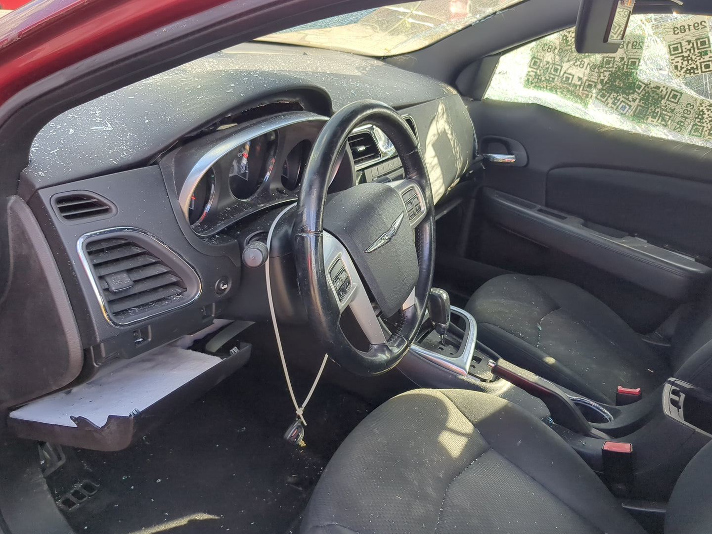 2011-2014 Chrysler 200 Air Bag Driver Left Steering Wheel Mounted - Oemusedautoparts1.com